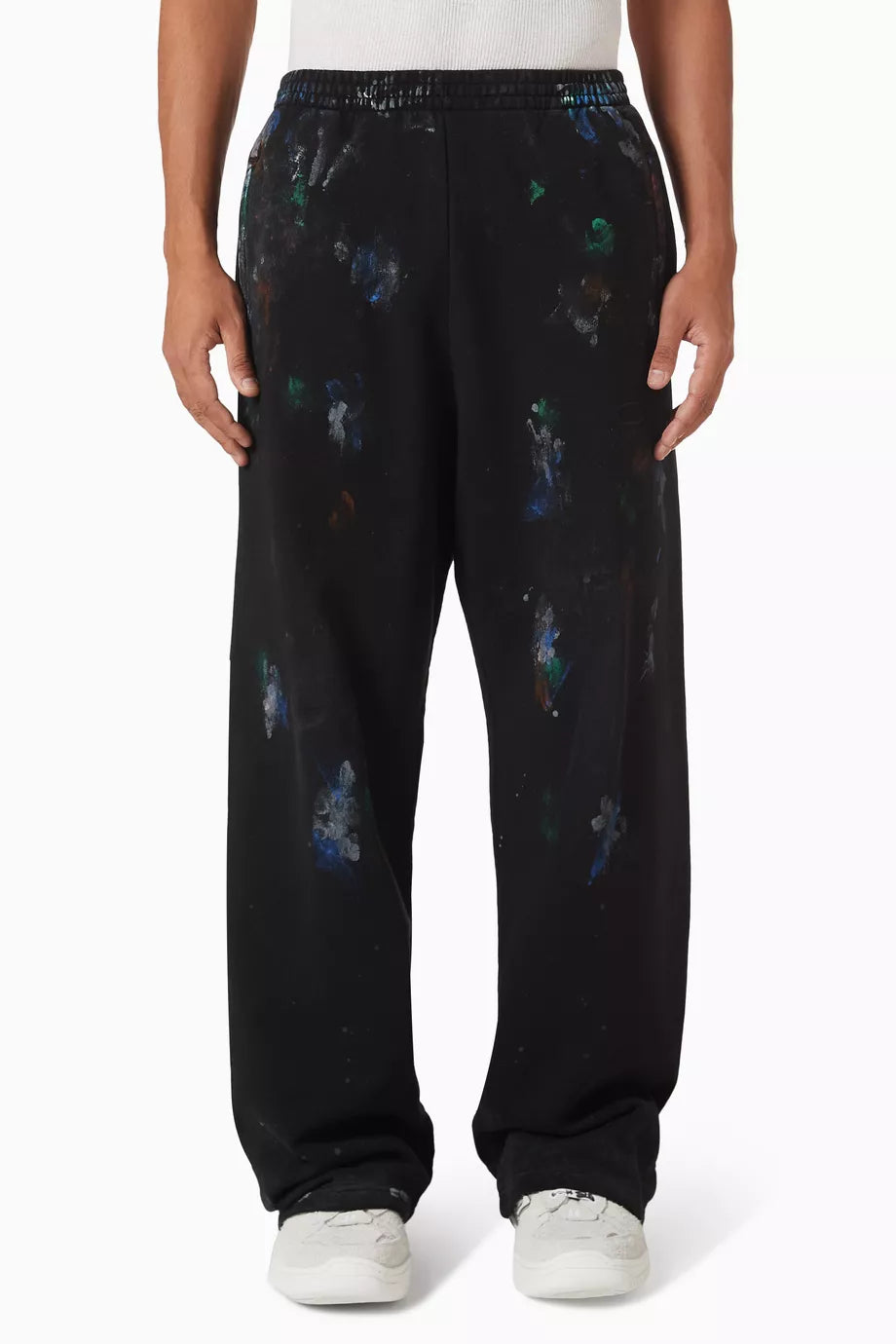 Painter's Shirt Baggy Sweatpants in Cotton Fleece