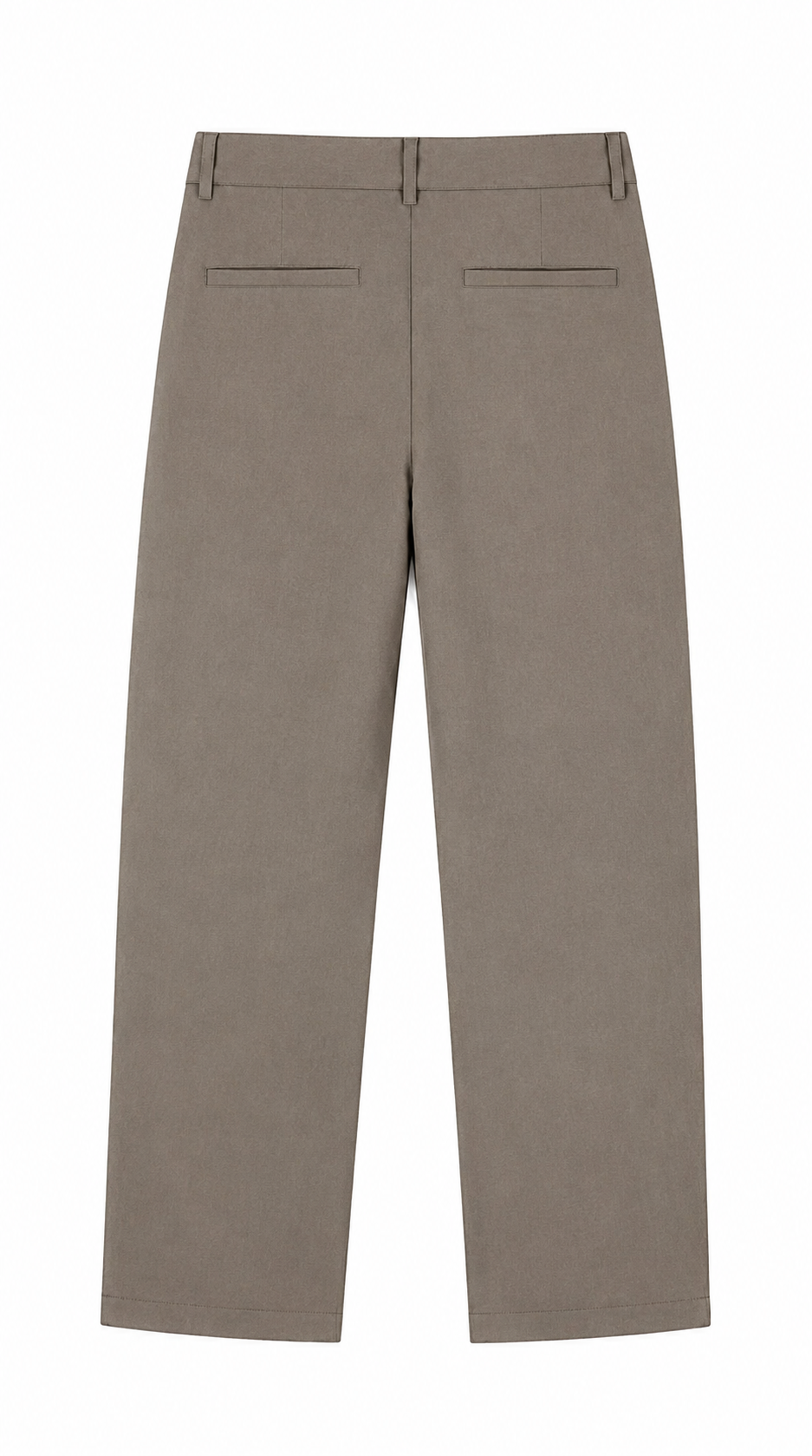 Pleated tailored trouser - Beige
