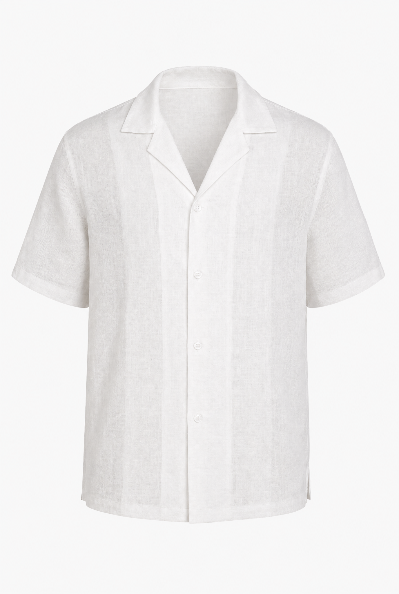 Pure Linen Shirt - White